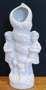 Portmeirion Parian Ware Spill Vase- British Heritage Collection - Water Babies - Picture 1 of 3