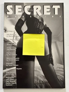 Secret Magazine Issue No. 21 – Rare 1990s Fashion & Photography Art Publication - Picture 1 of 3