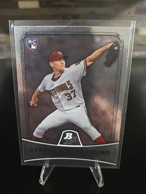 Bowman Platinum 2010 Stephen Strasburg #1 (RC) Washington Nationals Foto 1 de 2