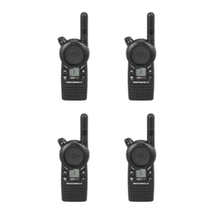 4 Pack Motorola CLS1110 UHF 1 Watt 1 Channel Lightweight Radio - Picture 1 of 1