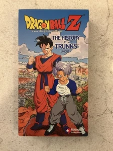 Dragon Ball Z The History of Trunks VHS Tape Uncut Version English Anime - Bild 1 von 5