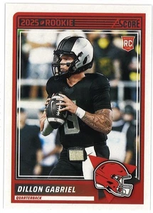 Novato de fútbol americano 2025 Score, #41 Dillon Gabriel - Cleveland Browns - Imagen 1 de 2