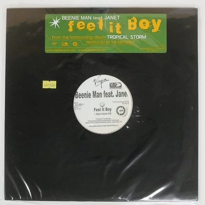BEENIE MAN FEAT. JANET FEEL IT BOY VIRGIN SPRO16841 US VINYL LP - Image 1 of 2