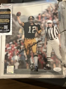Terry Bradshaw handsigniertes 8x10 Foto Pittsburgh Steelers JSA COA - CG35979 - Bild 1 von 1