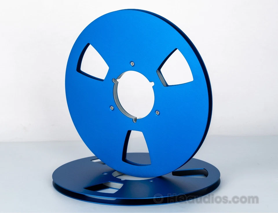 New Pair Aluminum Empty Tape Reel for Reel To Reel Tape Recorder– 7” & 10.5” - Image 1 of 1