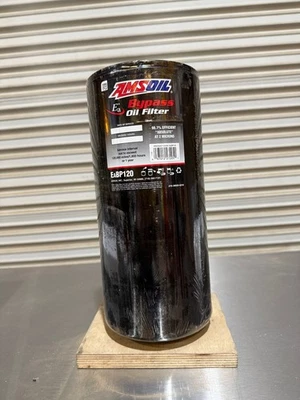 Filtro de aceite Amsoil Bypass EaBP120 usado en camiones y equipos pesados Foto 1 de 2
