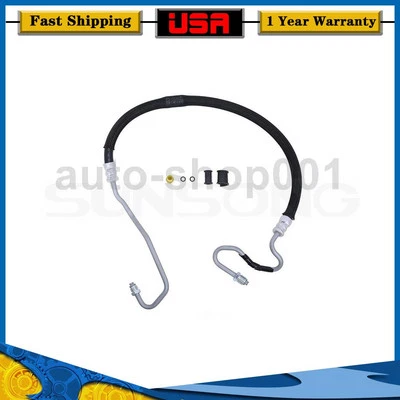 Sunsong Power Steering Pressure Line Hose Fits 2010 2011 2012 2013 Cadillac SRX - Image 1 of 3