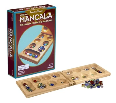 Juego de Mesa Pressman Mancala | Divertida Mesa Clásica para Adultos y Niños | Incluye 48 Foto 1 de 4