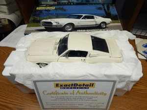 EXACT DETAIL 1968 SHELBY G.T. 500KR 1/18 SCALE NIB 278 OF 1250 MADE LQQK - Picture 1 of 5