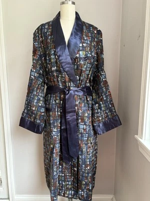 Vintage Men’s Mid Century 50’s NOS Deadstock State-O-Maine Smoking Jacket Robe M - Image 1 of 4