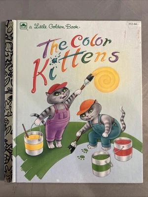 Vintage A Little Golden Book The Color Kittens 202-66 1994 #3195 - Image 1 of 4