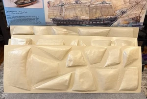 Revell USS Constitution Old Ironsides Schiffsmodell #0398 1:96 Ersatzsegel - Bild 1 von 4