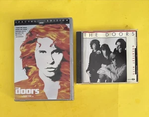 THE DOORS 1991 DVD SET W/INSERT + THE DOORS GREATEST HITS CD LIKE NEW FREE SHIP - Picture 1 of 18