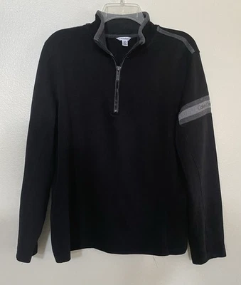 Calvin Klein Men Long Sleeve Front Zipper Sweater Size Large Multicolor - Image 1 of 4