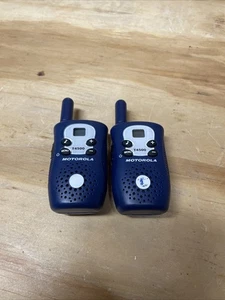 Motorola TalkAbout T4500 Compact Walkie Talkies Two Way Radios - 2 Mile Range - Picture 1 of 6