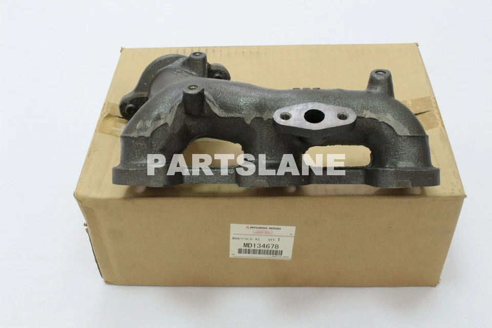 Colector de escape izquierdo izquierdo genuino Mitsubishi Mighty Max Montero OEM MD134678 Foto 1 de 4
