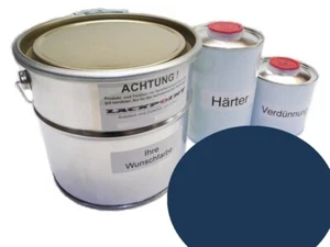 Set 3,5 litri vernice auto 2K adatto per Lada 456 Midnight Blue vernice punto tuning - Foto 1 di 2