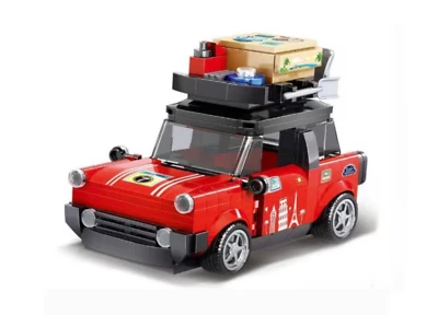 AchKo Trabant Racing Rally Holiday Car Building Blocks 301 pcs *NEW* - Image 1 of 4