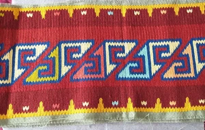 Gestickten Tischläufer 130 x 30 cm - Bild 1 von 3