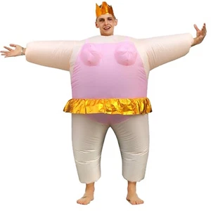 Inflatable Fun Ballerina Suit Costume Halloween or Cosplay - Picture 1 of 4