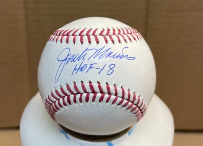 DETROIT TIGERS JACK MORRIS Signed AUTOGRAPHED RAWLINGS MLB Baseball JSA WITNESS - Image 1 of 2