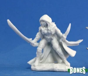 Reaper 77035: Deladrin, Female Assassin Dark Heaven Bones Plastic Miniature - Picture 1 of 4