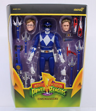 W37 Ultimates Super 7 Mighty Morphin Power BLUE RANGER Action Figure