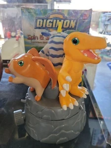 RARE Digimon OUTDOOR SOAKER PLAY Spinning SPRINKLER 2001 A Hongo Toei Anime - Picture 1 of 7