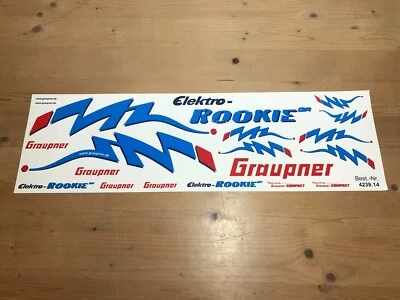 Dekorbogen zu Elektro-ROOKIE QR Graupner 4239.14 - Bild 1 von 2