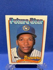 1989 Topps - Future Star Collector's Edition (Tiffany) #343 Gary Sheffield (RC)
