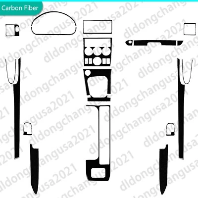 30Pcs Glossy Piano Black Full Interior Cover Trim Kits For BMW Z3 E36 E37 96-02 - image 1 of 4