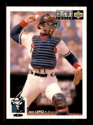 1994 Baseball Upper Deck CC Javy Lopez Atlanta Braves #178 - Image 1 of 2