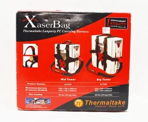 Thermaltake lanparty MidiTower PC carrying harness bag: XASERBAG -A1700 vintage - Picture 1 of 9