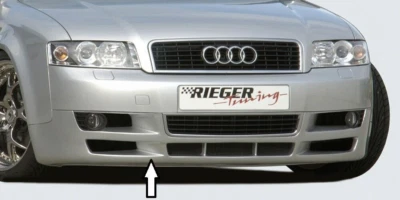 Parachoques delantero Rieger OEM AUDI A4 8E labio de alerón adicional nuevo Foto 1 de 2