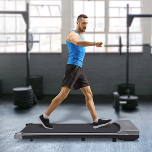 Tapis Roulant Elettrico 6km/h Cyclette Attrezzo Fitness Walkingpad LCD - Foto 1 di 20