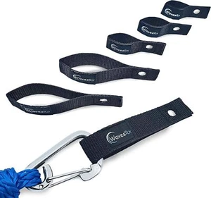 Soft Loops Jet Ski Cleats (7PK) | Loop Straps for Secure Tie Downs, Docking Bump - Picture 1 of 6