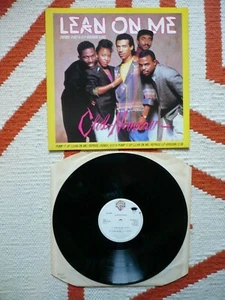 Club Nouveau Lean On Me 12" Vinyl Remixes UK 1986 Warners 1st Press Single EXC - Foto 1 di 7