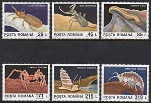 Romania 1993 - " Animals in Movile Grotto " - Complete Set MNH - Picture 1 of 1