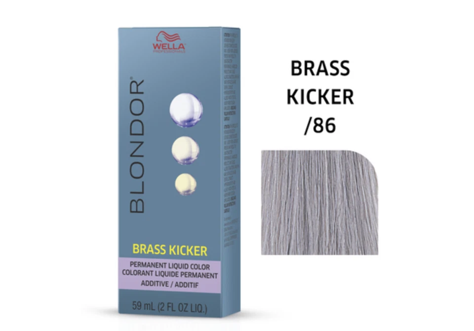 Wella Professionals Blondor Toner /86 Brass Kicker 2 Oz