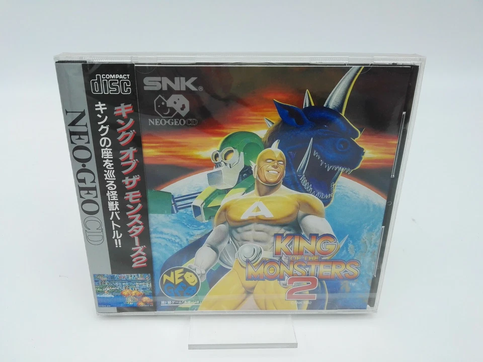 King of the Monsters 2 SNK Neo Geo CD Japonais Spin