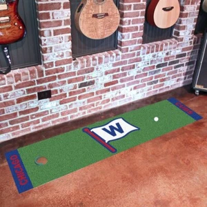 MLB - Chicago Cubs Putting Green Mat - 1.5ft. x 6ft. - Picture 1 of 5