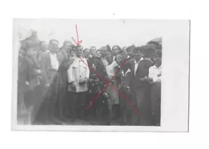Nr-53835 Foto PK Mann mit Motorrad Rennfahrer Leopold Figl ??? N.Ö. - Foto 1 di 2