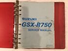 Suzuki Gsx-R750 1996 Factory Service Manual 99500-37080-03E Gsxr750 Gsxr 750 96
