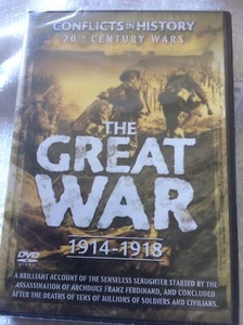 THE GREAT WAR 1914 -1918 - NEW & SEALED - UK DVD - WORLD WAR 1 - Free Post - Imagen 1 de 2