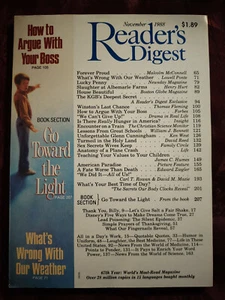 Readers Digest November 1988 KGB Chris Oliver Lowell Ponte David Reed - Picture 1 of 1