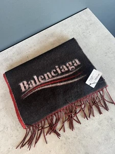 Balenciaga Logo Schal - Bild 1 von 6