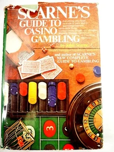 Scarne's Guide to Casino Gambling by John Scarne Hardcover s D/J - Picture 1 of 12
