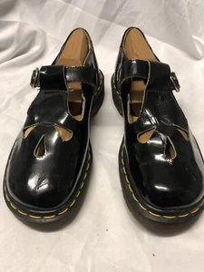 8065 PATENT LEATHER MARY JANE SHOES Size 4 *Some Wear and Creases see pics* - Picture 1 of 9