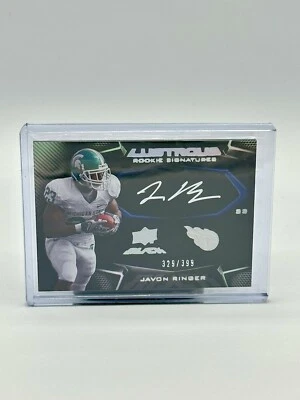 2009 Upper Deck Black Lustrous Signatures /399 Javon Ringer #109 Rookie Auto RC - Image 1 of 2