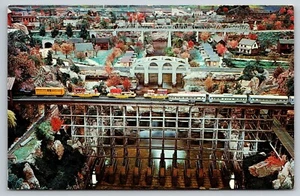 Grand Canyon Bridge at Roadside America, Shartlesville PA Postcard - Picture 1 of 2